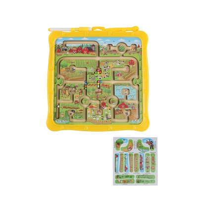 Puzzle magnétique éducatif Maze Game Drawing Board Toys de ferme