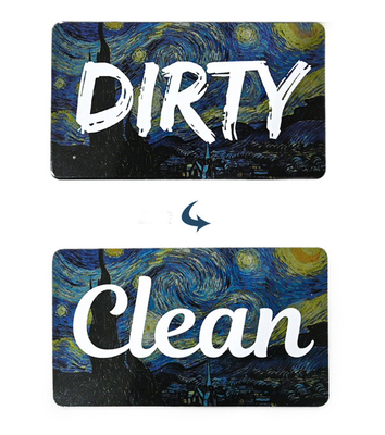 indicateur magnétique de Clean Sign Dirty de lave-vaisselle de réversible de la CE d'odm