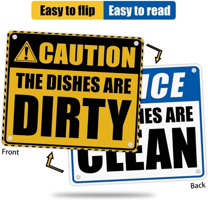 Étiquette magnétique forte de Clean Sign Dirty de lave-vaisselle de cuisine