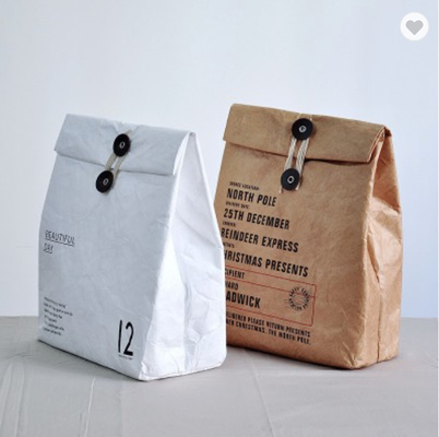 Un sac plus frais d'isolation de papier d'OEM Tyvek pour le pique-nique de nourriture de déjeuner