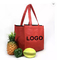 Refroidisseur isolé non tissé rouge Tote Bag For Storage de Rosh Eco