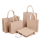 Emballage imprimé réutilisable d'achats de Tote Burlap Bag For Grocery de sacs de jute