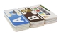 Eco badine les cartes assorties d'ABC d'alphabet animal de papier éducatif de casse-tête pour ans 3+