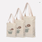Gousset écologique de sac de tissu de coton de toile Tote Bag 570gsm pour des achats