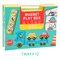 Thème magnétique éducatif du trafic de boîte de puzzle d'OEM pour des enfants de 2 ans