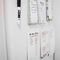 Réfrigérateur collant personnalisé de blocs-notes magnétiques floraux de réfrigérateur pour faire la liste