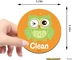 Hibou animal Flip Sign Dishwasher Sticker Clean sale propre magnétique d'OEM sale