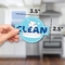 Le lave-vaisselle sale Clean Sign Double de cuisine forte d'aimant a dégrossi indicateur