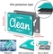 Lave-vaisselle sale propre adapté aux besoins du client Clean Sign Magnet 3.54*1.97inch de cuisine de 2mm
