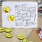 Emoji Smiley Face Magnetic Dry Eraser mignon pour le tableau noir Whitebaord